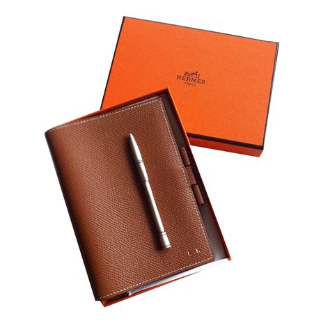 hermes document holder|hermes agenda refills.